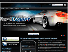 Tablet Screenshot of perfexpert-app.com